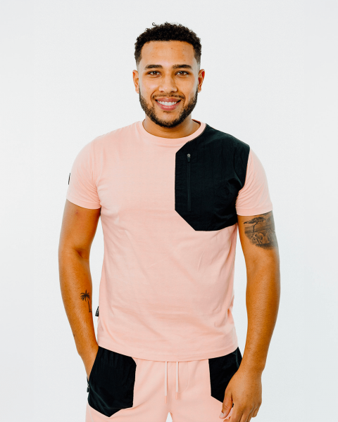T-shirt bicolore - Chabrand...