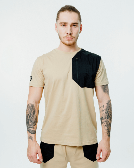 T-shirt bicolore - Chabrand...