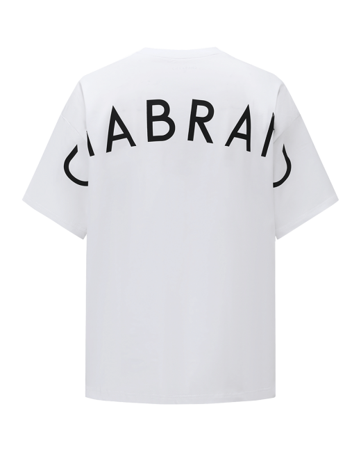 T-shirt col rond big logo -...