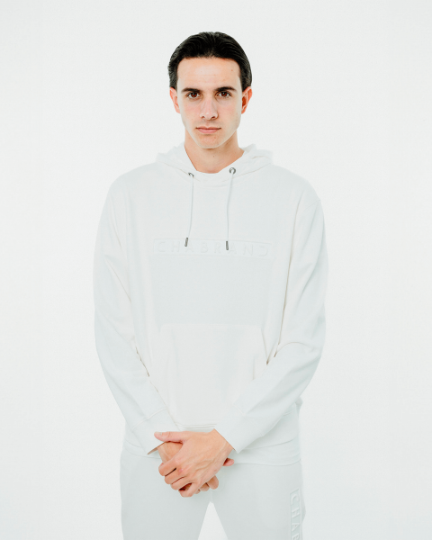Sweat-shirt logo encadré -...